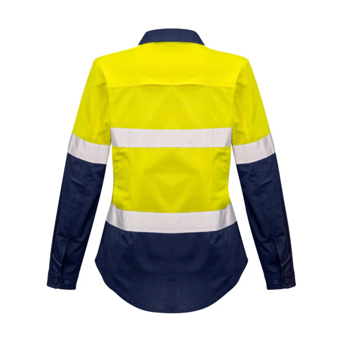 Syzmik Women's Rugged Cooling HI Vis Taped Long Sleeve Shirt