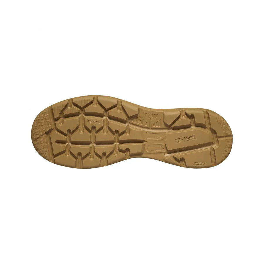 uvex 3 X-Flow P Zip Penetration Resistant Tan Work Boots