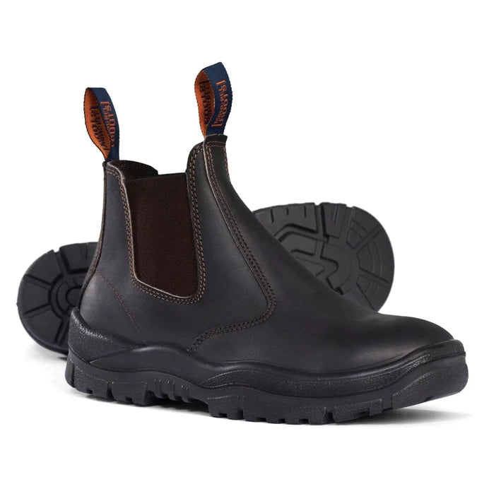 Mongrel Claret Kip Elastic Sided Safety Boot