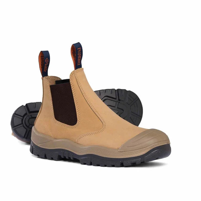 Mongrel Premium Elastic Sided Safety Boot With Scuff Cap