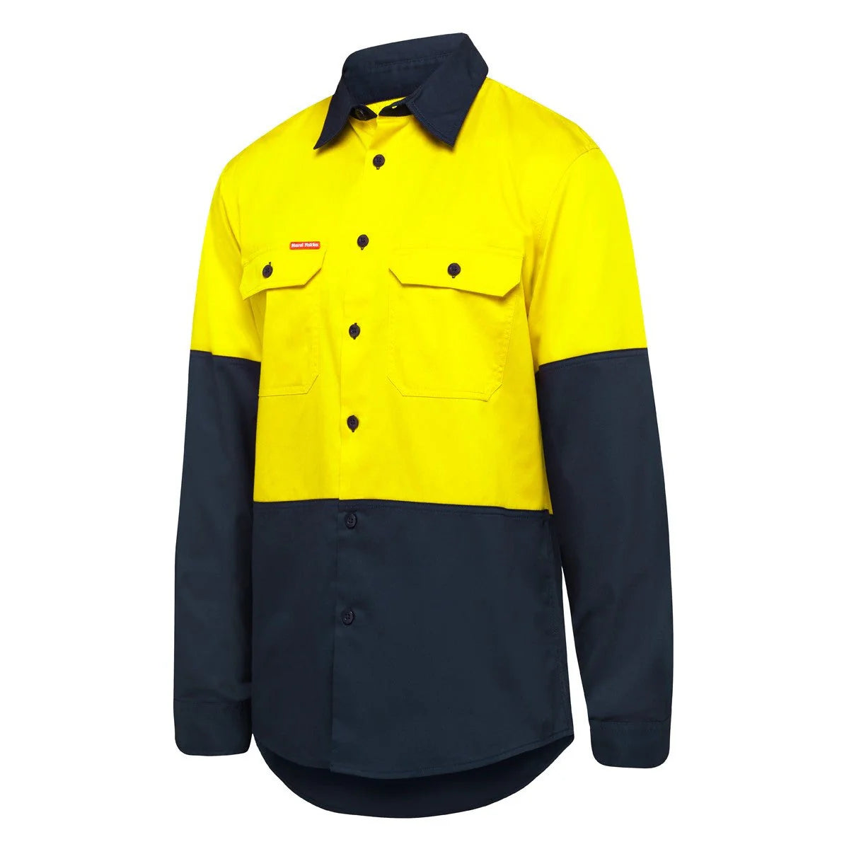 Hard Yakka Core Long Sleeve 2 Tone Vented Shirt