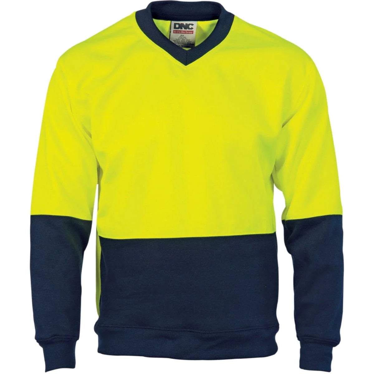 DNC HiVis Two Tone Fleecy Sweat Shirt