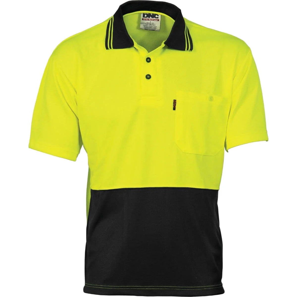 DNC HiVis Two Tone Cool Breathe Polo Shirt