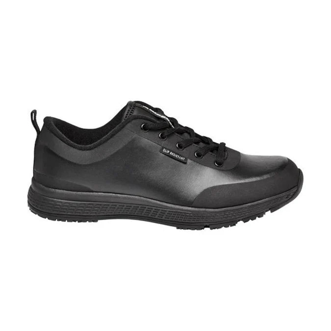 KingGee Women's SuperLite Lace Black Shoe