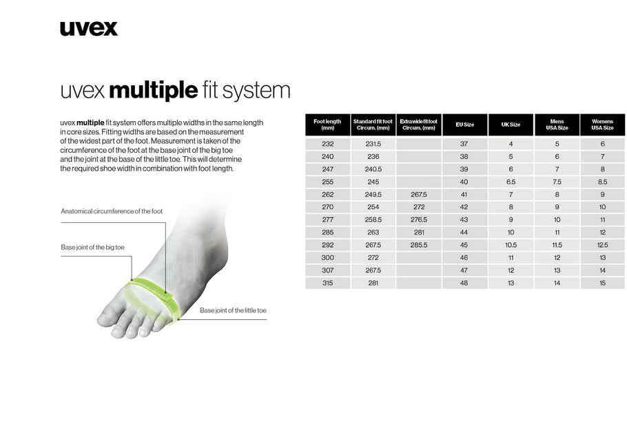 uvex 2 X-Flow Zip Side Work Boot