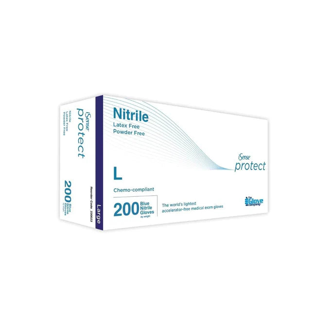 TGC iSense® Protect Nitrile Disposable Gloves - Box of 200
