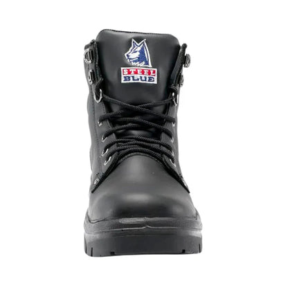 Steel Blue Argyle® Lace-up Ankle Safety Boot With Bump Cap SIZE 7.5