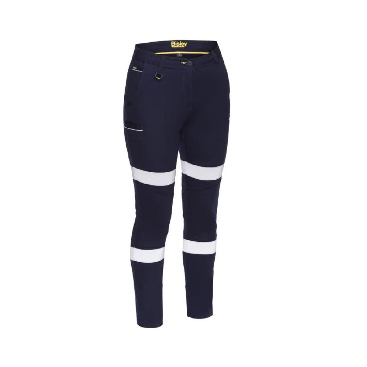 Bisley Women's Taped Mid Rise Stretch Cotton Pants