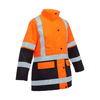 Bisley Women’s Taped Hi Vis 5 in 1 Rain Jacket