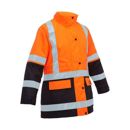 Bisley Women’s Taped Hi Vis 5 in 1 Rain Jacket