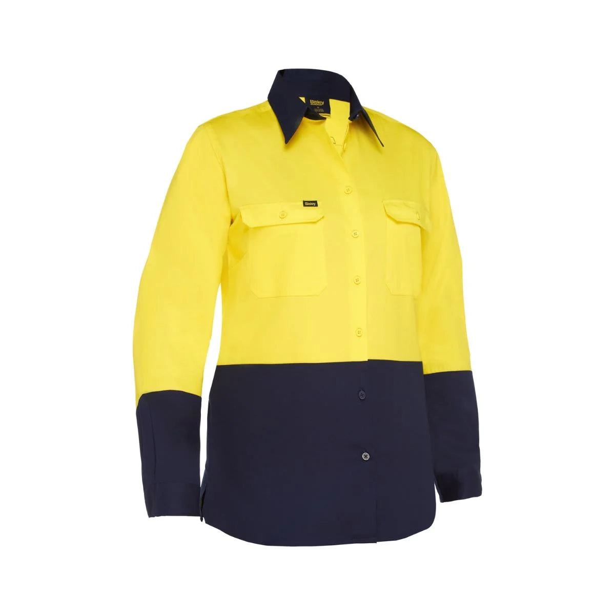 Bisley Women’s Cool Lightweight Hi Vis Drill Shirt