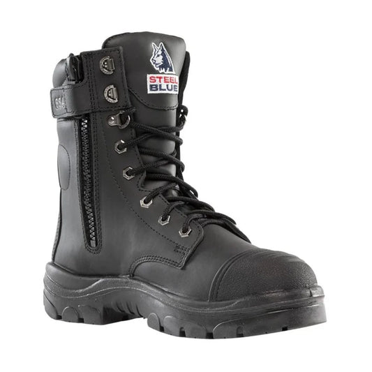 Steel Blue Portland Zip Scuff Cap Safety Boot