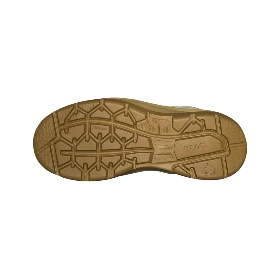uvex 3 X-Flow Women's Zip - Work Boots (Cement)