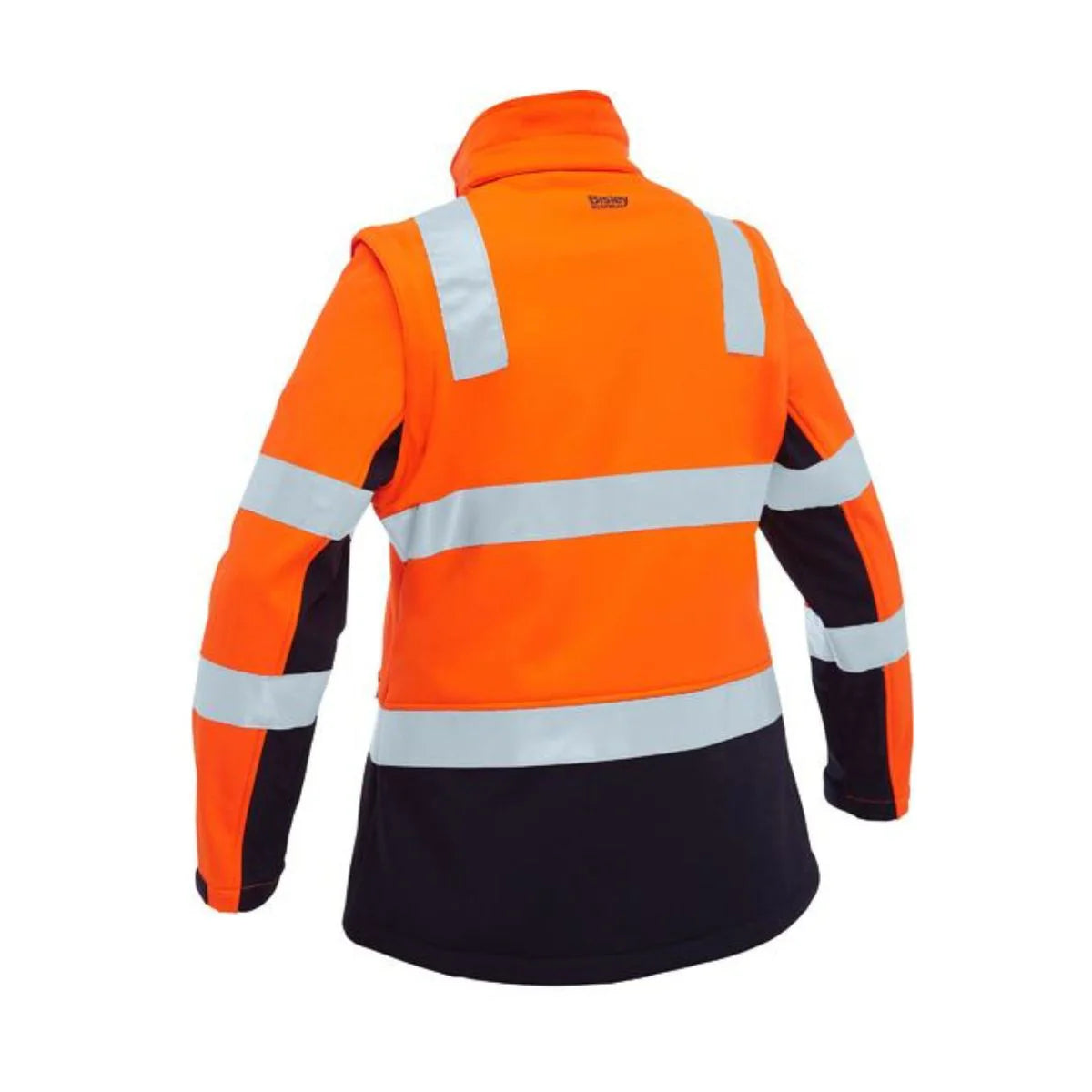 Bisley Women's Taped Two Tone Hi Vis 3 in 1 Soft Shell Jacket