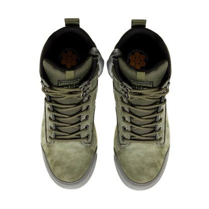 Hard Yakka 3056 Lace Zip Safety Boot - Olive