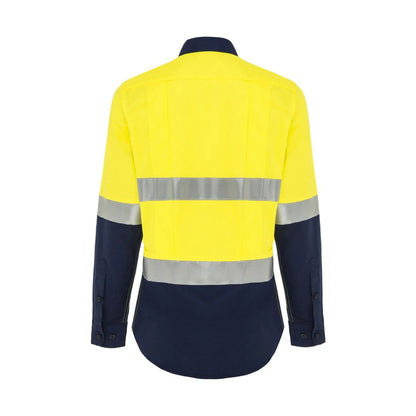 Women's Koolflow Hi-Vis Button-Up Shirt with Reflective Tape