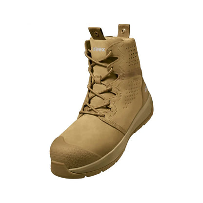 uvex 3 X-Flow P Zip Penetration Resistant Tan Work Boots