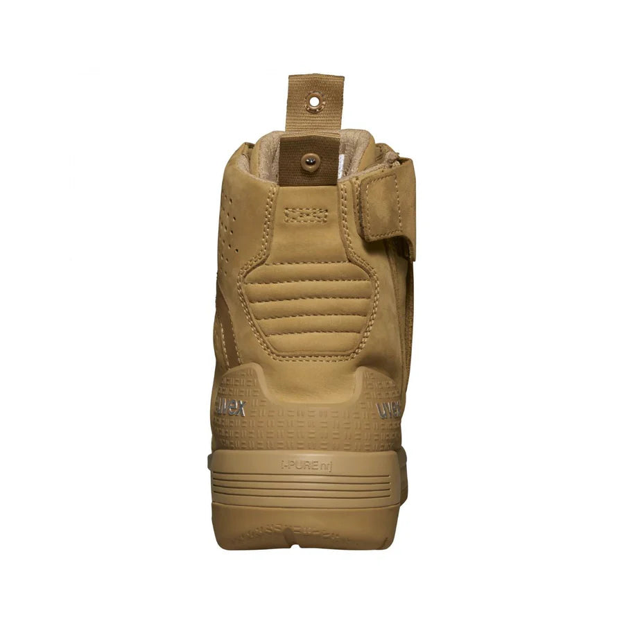 uvex 3 X-Flow P Zip Penetration Resistant Tan Work Boots