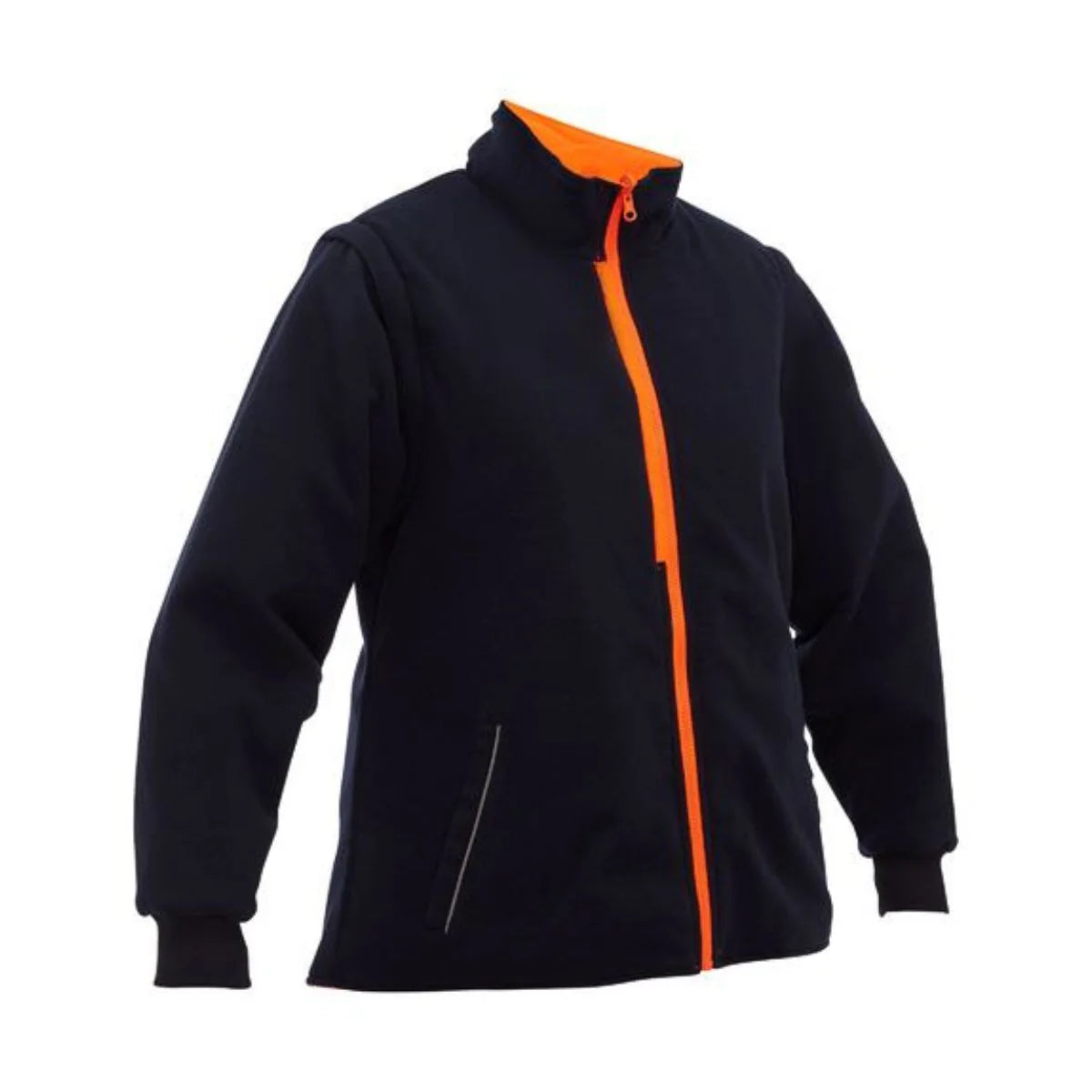 Bisley Women’s Taped Hi Vis 5 in 1 Rain Jacket