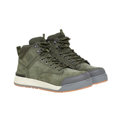 Hard Yakka 3056 Lace Zip Safety Boot - Olive