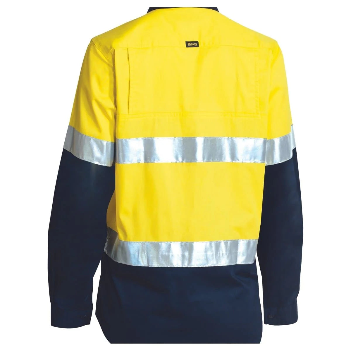 Bisley Women’s Taped Hi Vis Cool Lightweight Drill Shirt