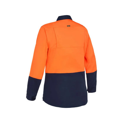 Bisley Women’s Cool Lightweight Hi Vis Drill Shirt