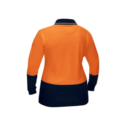 Bisley Women's Hi Vis Cotton Polo Shirt