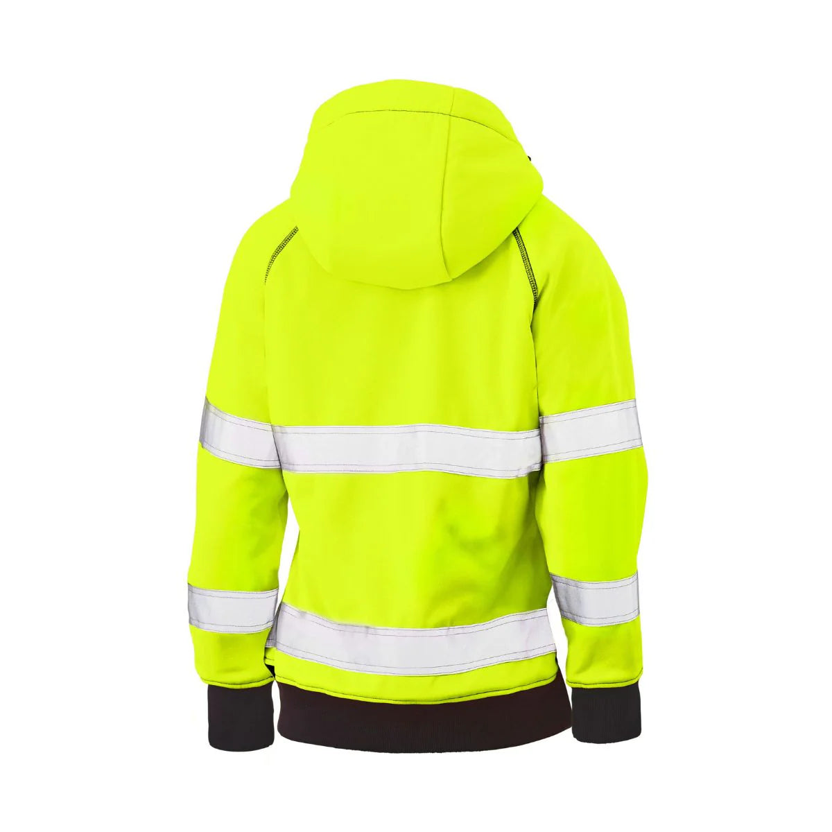 Bisley Women's Taped Hi Vis Fleece Zip Front Hoodie