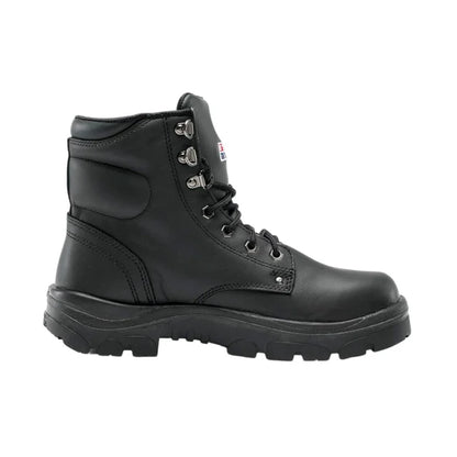 Steel Blue Argyle Steel Toe Bump Cap Safety Boots