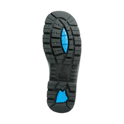 Steel Blue Argyle Steel Toe Bump Cap Safety Boots