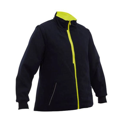 Bisley Women’s Taped Hi Vis 5 in 1 Rain Jacket