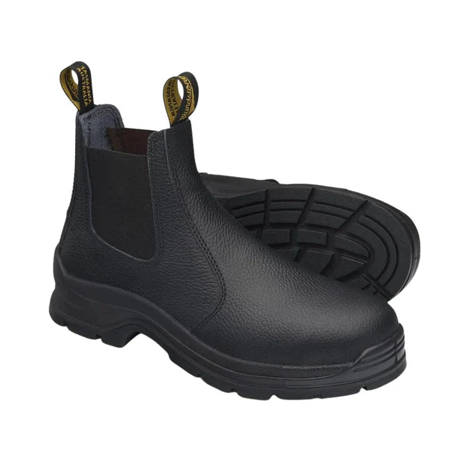 Blundstone Unisex Elastic Sided Leather Safety Boots