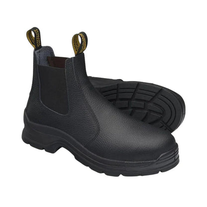 Blundstone Unisex Elastic Sided Leather Safety Boots