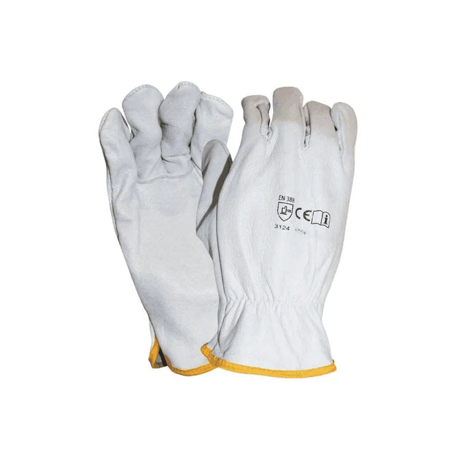 Driver Rigger Glove Cow Grain - pack of 12