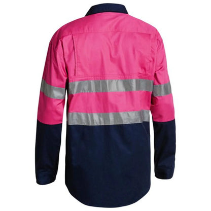 Bisley Taped Hi Vis Cool Lightweight Shirt