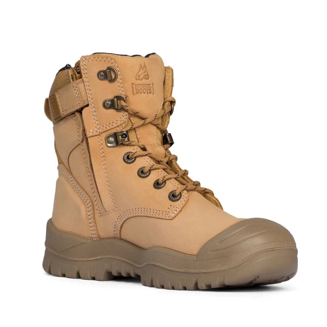 Mongrel Wheat High Ankle ZipSider Safety Boot