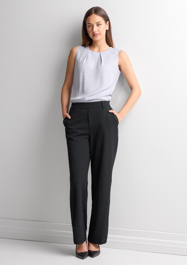 Womens Soft Stretch Pant Taupe