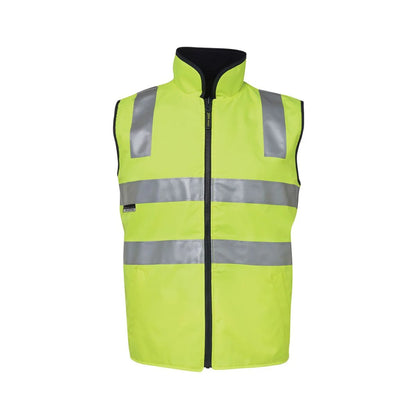 JB'S Hi Vis Day and Night Reversible Polar Fleece Vest