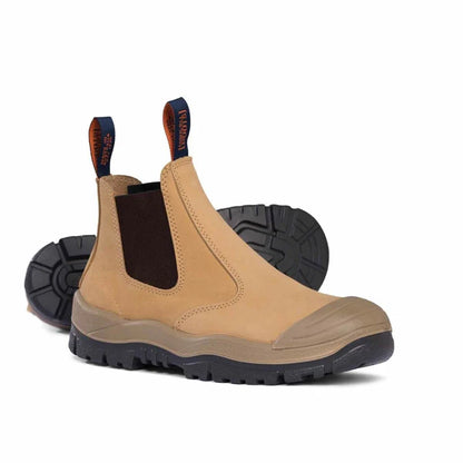 Mongrel Premium Elastic Sided Safety Boot With Scuff Cap