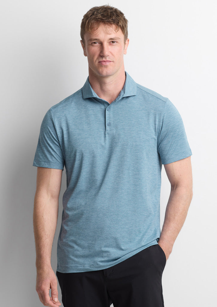 Mens Phoenix Short Sleeve Polo Black