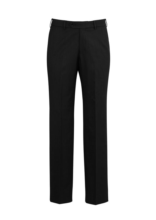 Mens Classic Flat Pant Charcoal Marle