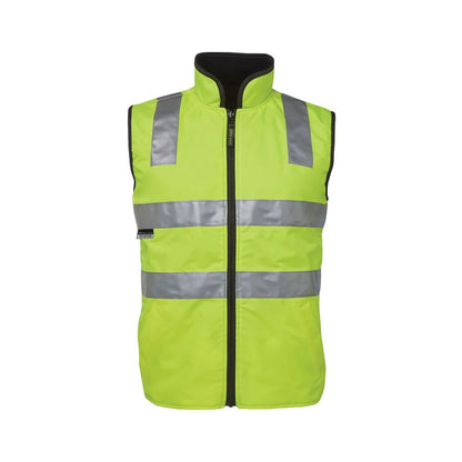 JB'S Hi Vis Day and Night Reversible Polar Fleece Vest