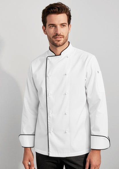 Mens Al Dente Long Sleeve Chef Jacket