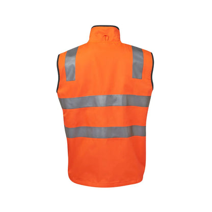 JB'S Hi Vis Day and Night Reversible Polar Fleece Vest