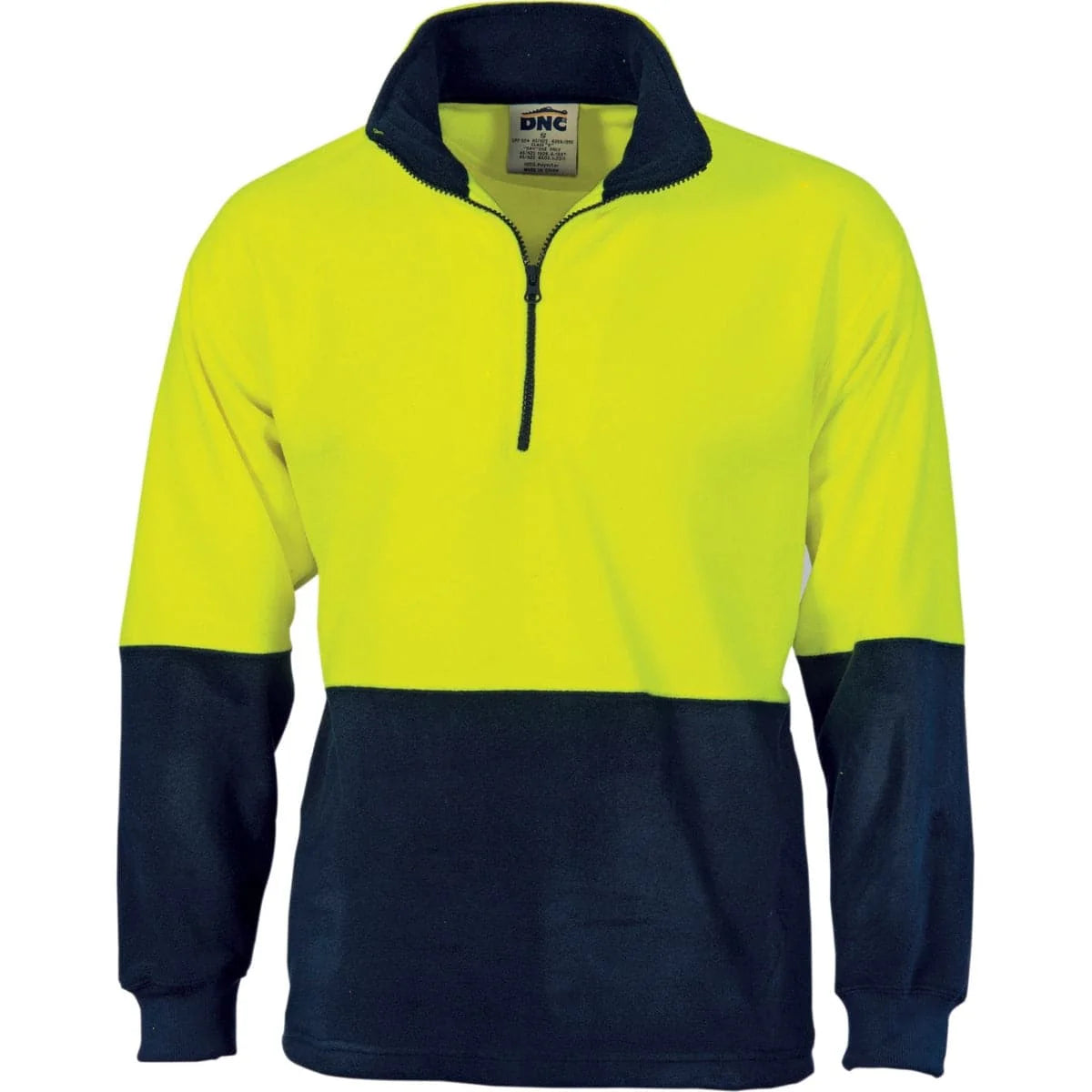 DNC HiVis Two Tone 1/2 Zip Polar