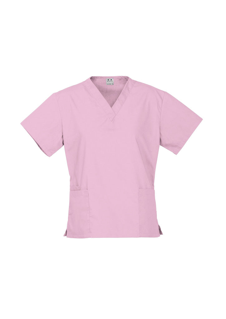 Womens Classic Scrub Top Navy