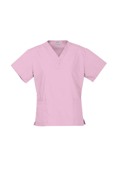 Womens Classic Scrub Top Navy