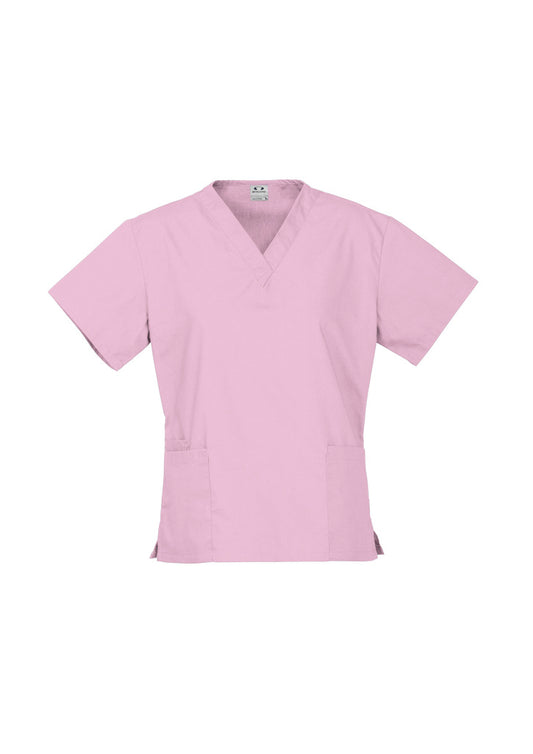 Womens Classic Scrub Top Navy