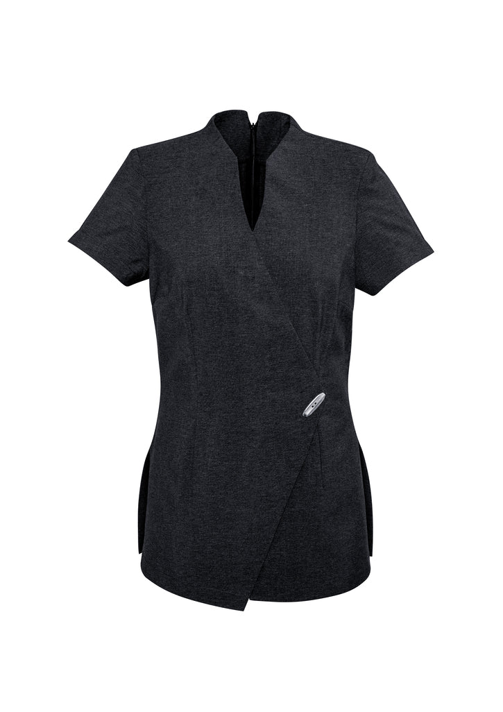 Womens Spa Tunic Black