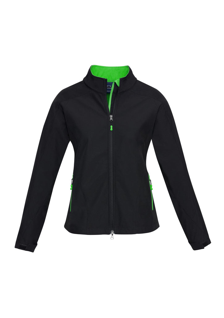 Womens Geneva Jacket Black/Red
